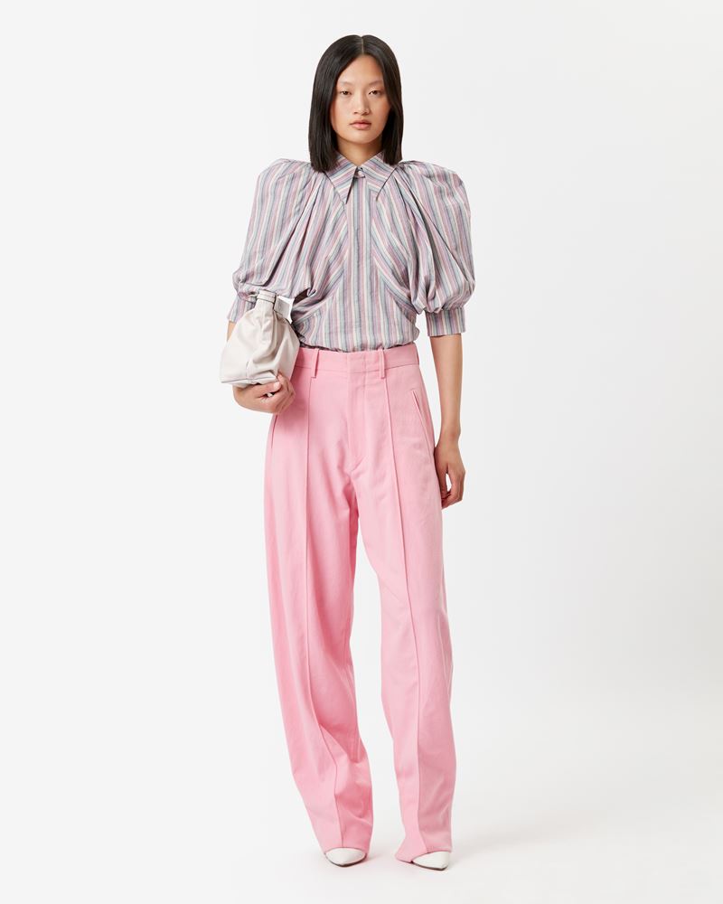 EORI STRIPED COTTON TOP